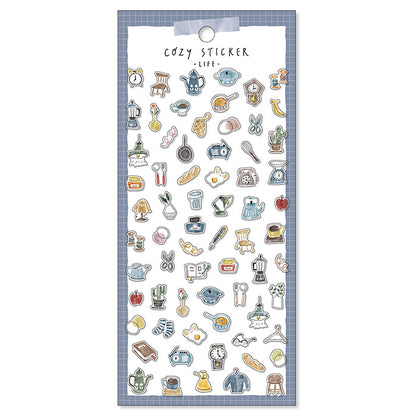 Mind Wave Cozy life Stickers (9 designs)