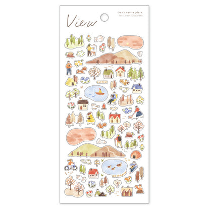 Mind Wave View Stickers (6 designs)