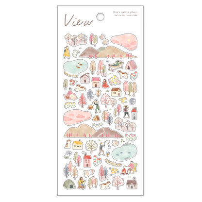 Mind Wave View Stickers (6 designs)