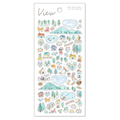 Mind Wave View Stickers (6 designs)