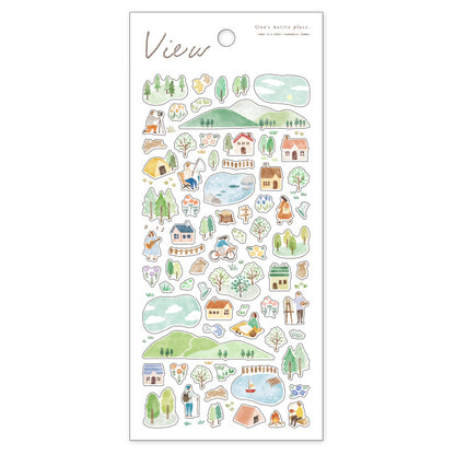 Mind Wave View Stickers (6 designs)