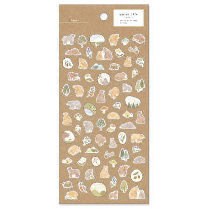 Mind Wave Quiet life Stickers (6 designs)