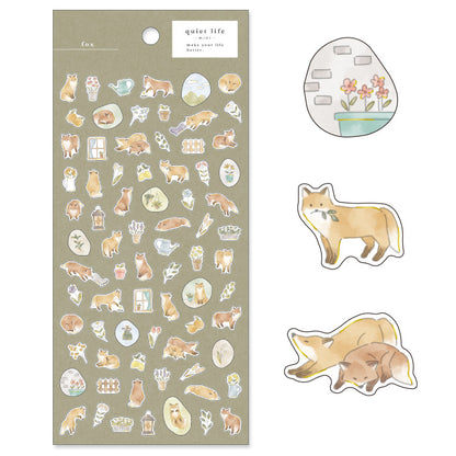Mind Wave Quiet life Stickers (6 designs)