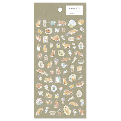 Mind Wave Quiet life Stickers (6 designs)