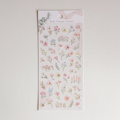 Mind Wave -  Neat Flower Stickers (6 designs)