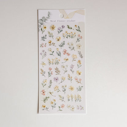 Mind Wave -  Neat Flower Stickers (6 designs)