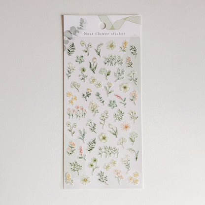 Mind Wave -  Neat Flower Stickers (6 designs)