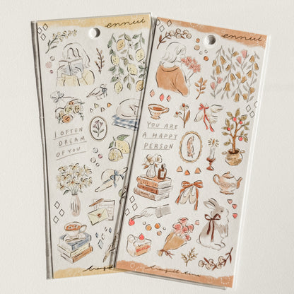 Mind Wave - Ennui - stickers (2 designs)