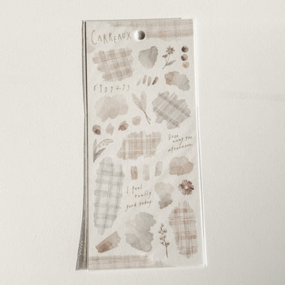 Mind Wave Carreaux Sticker (3 Designs)