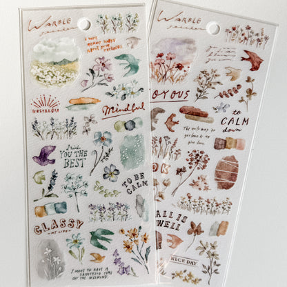 Mind Wave warble stickers (2 designs)