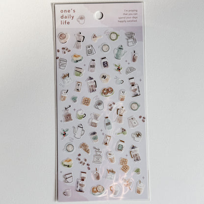Mind Wave One’s Daily Life Stickers (5 designs)