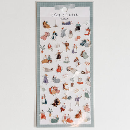 Mind Wave Cozy life Stickers (9 designs)