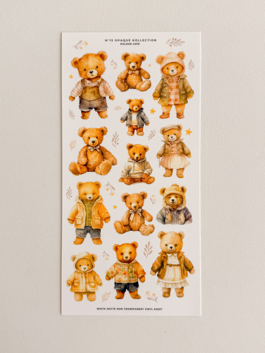 Kolour Cafe - N13 Teddy - Stickersheet