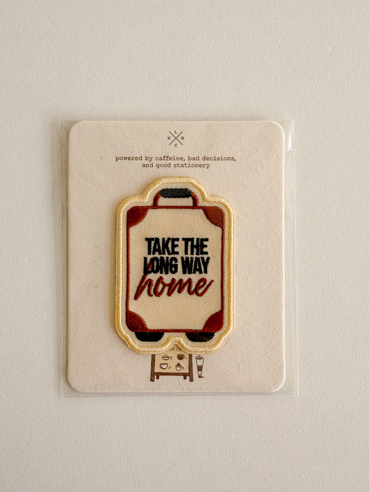 Kolour Cafe - Take the long way home - Patch