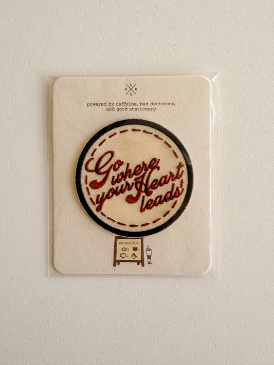 Kolour Cafe - Go where your heart leads - Patch