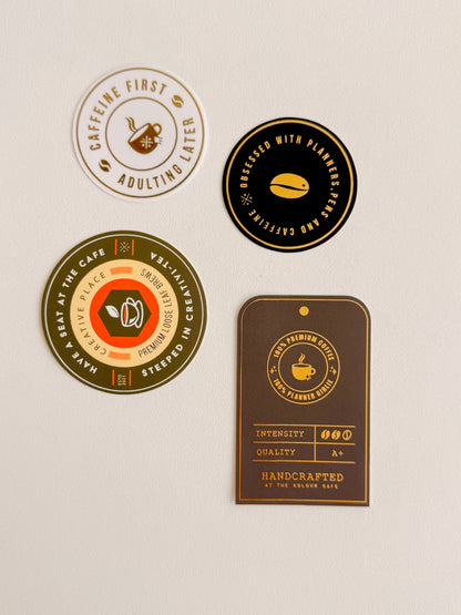 Kolour Cafe - Coffee/Tea - Vinyl sticker