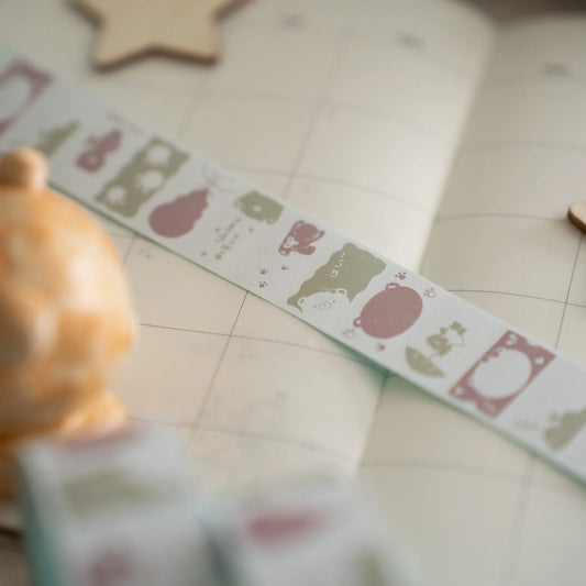 Sho Little Happiness Label Stickers Roll – Kuma