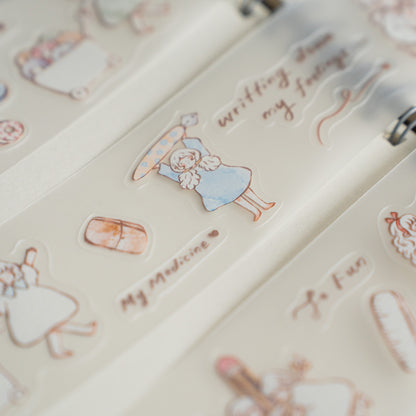 Sho Little Happiness - Stationery friends PET tape