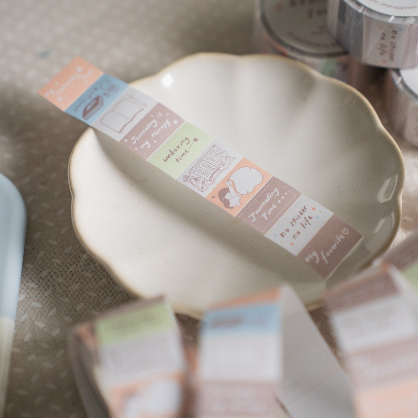 Sho Little Happiness Label Stickers Roll – Stationery Lover