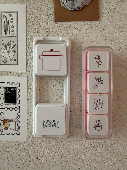 Dana ate oatmeal - Slow cooker - slide stamp