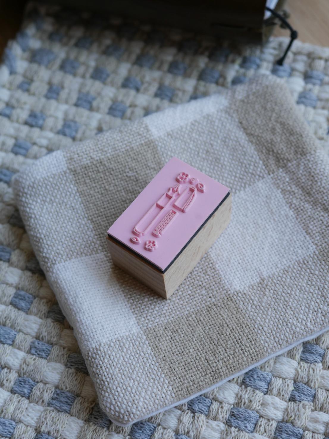 Dana ate oatmeal - Fountainpen - stamp