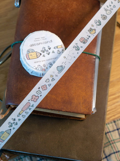 Dana ate oatmeal - dreamland - washi-tape
