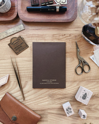 Sarica Studio - Gingko notebook - Passport size TN
