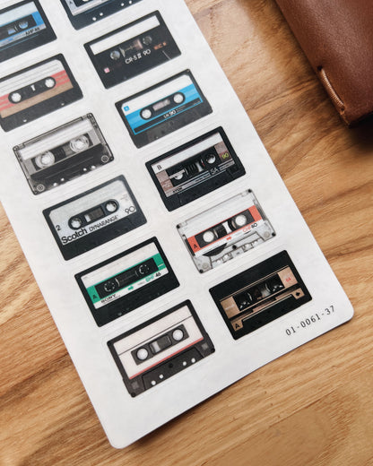Sarica Studio - Cassette tape stickers