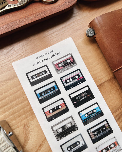 Sarica Studio - Cassette tape stickers