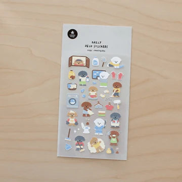 1159 - cleaning day - Stickersheet
