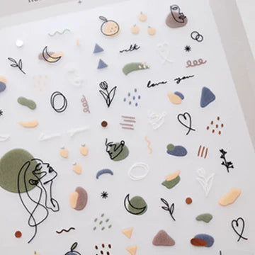 1079 - drawing - Stickersheet