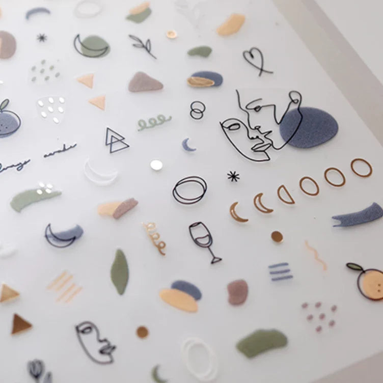 1079 - drawing - Stickersheet