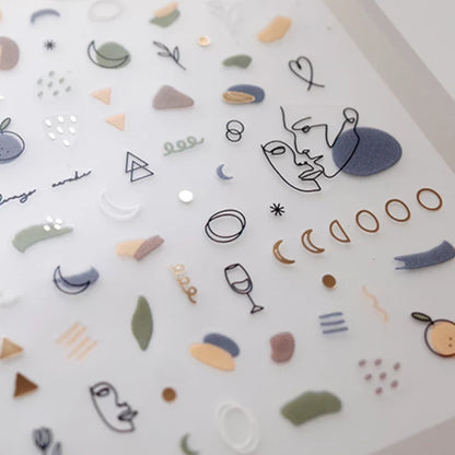 1079 - drawing - Stickersheet