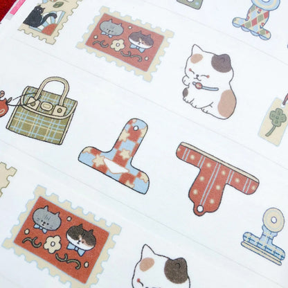 Kubo and Lucy x Idiot Sandwich - My journal Sips V.3 - Stationery - washi tape