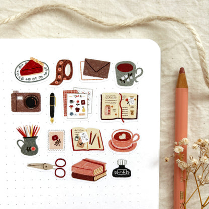 Gezellig Journaling - Stickervel | Essentieel voor Journaling