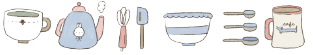 Dana ate oatmeal - home baking - washi tape