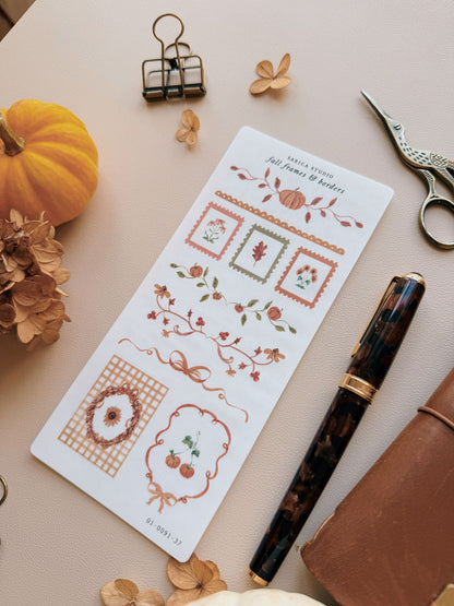 Sarica Studio - Fall frames & borders