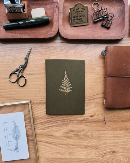 Sarica Studio - Fern notebook - Passport size TN