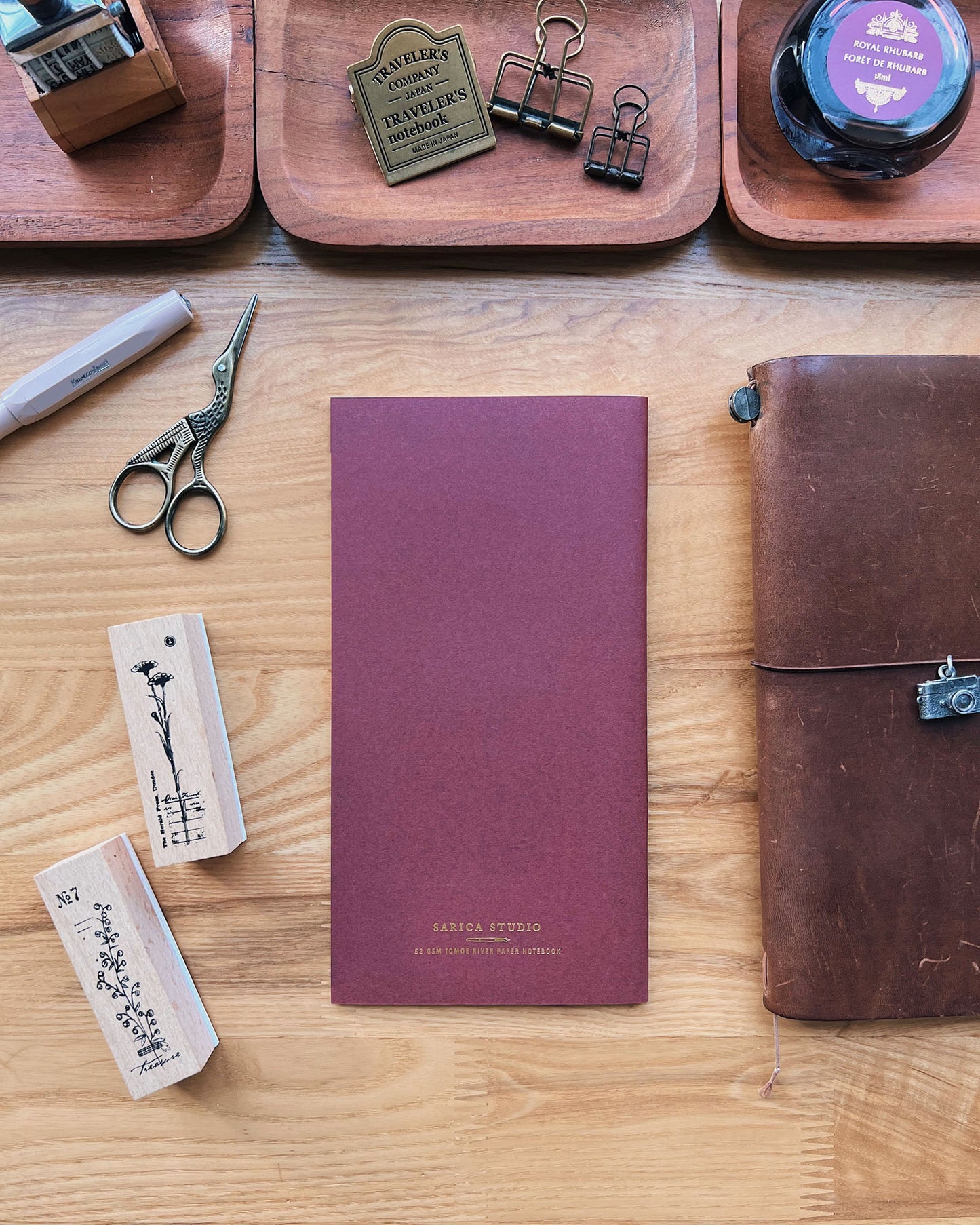 Sarica Studio - Floral notebook - Regular/Standard size TN