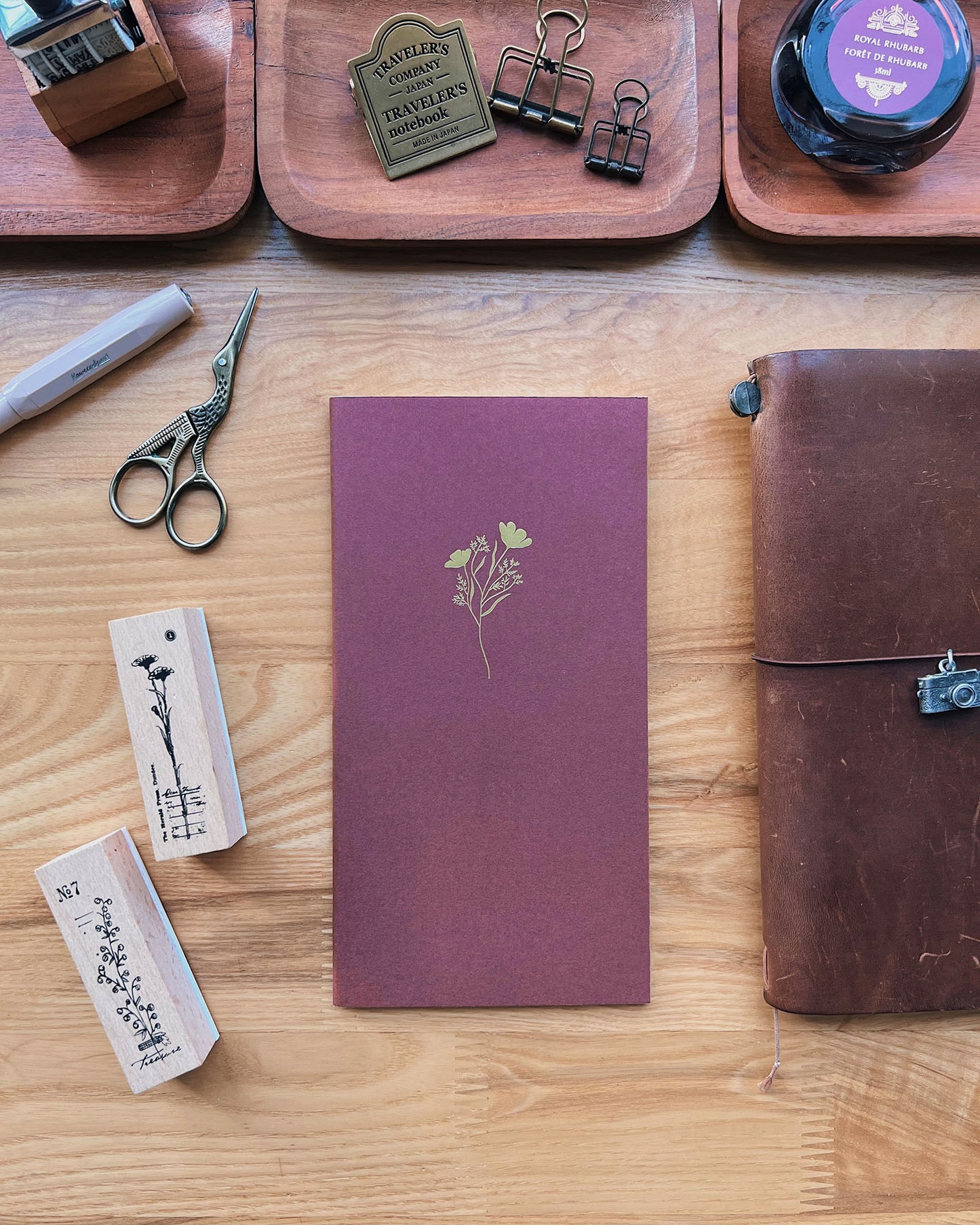 Sarica Studio - Floral notebook - Regular/Standard size TN