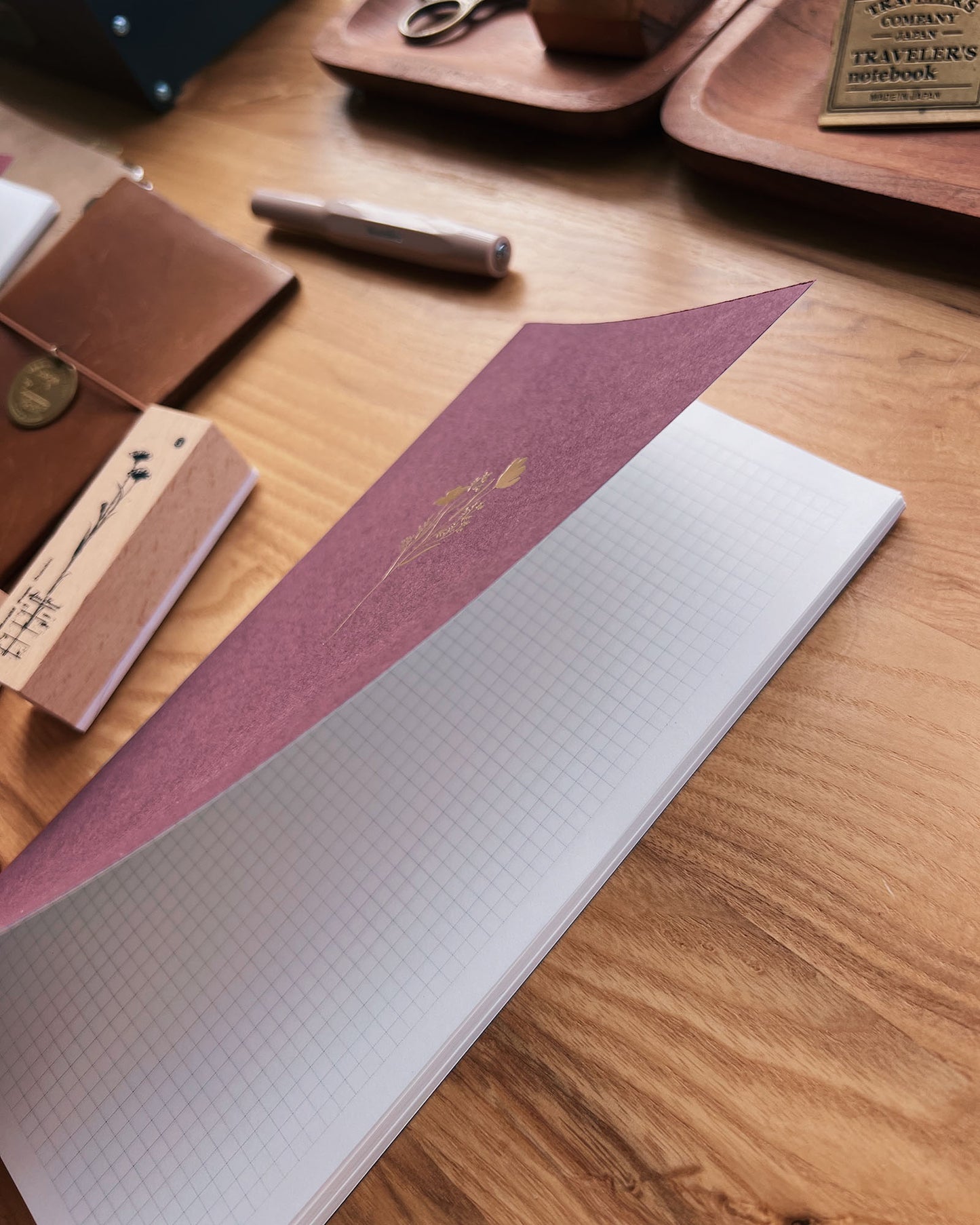 Sarica Studio - Floral notebook - Regular/Standard size TN