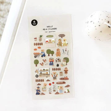 1137 - Ggumi farm - Stickersheet