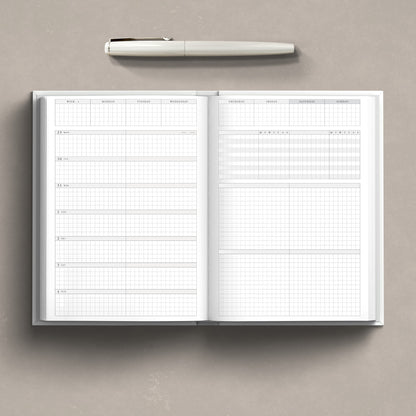 [PRE-ORDER] Faded Chronicle 2026 A5 Planner – Hybrid Full Year