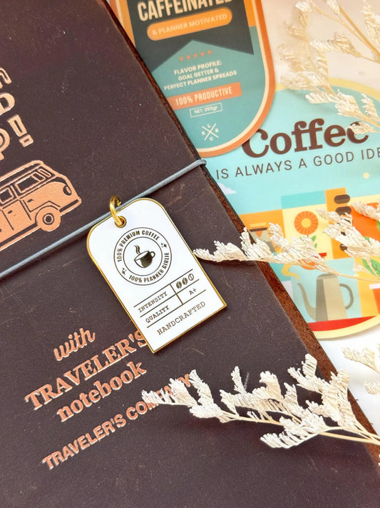 PRE-ORDER - Kolour Cafe - Coffee tag planner - Magnet