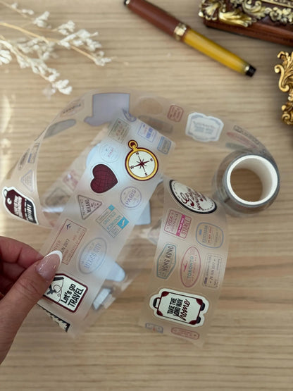 PRE-ORDER - Kolour Cafe - PET tape - Travel Patches