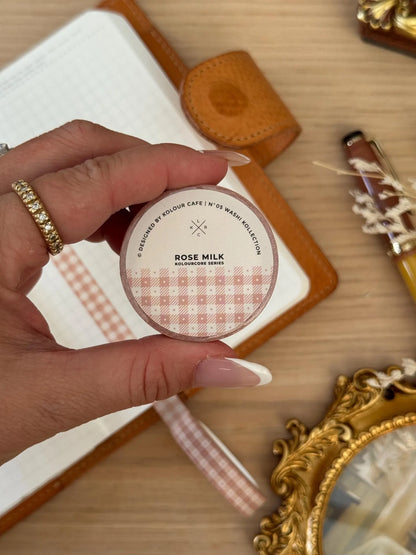 PRE-ORDER - Kolour Cafe - Washi tape slim (10 different designs)