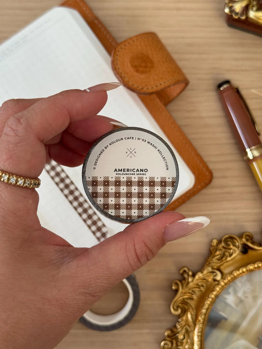 PRE-ORDER - Kolour Cafe - Washi tape slim (10 different designs)
