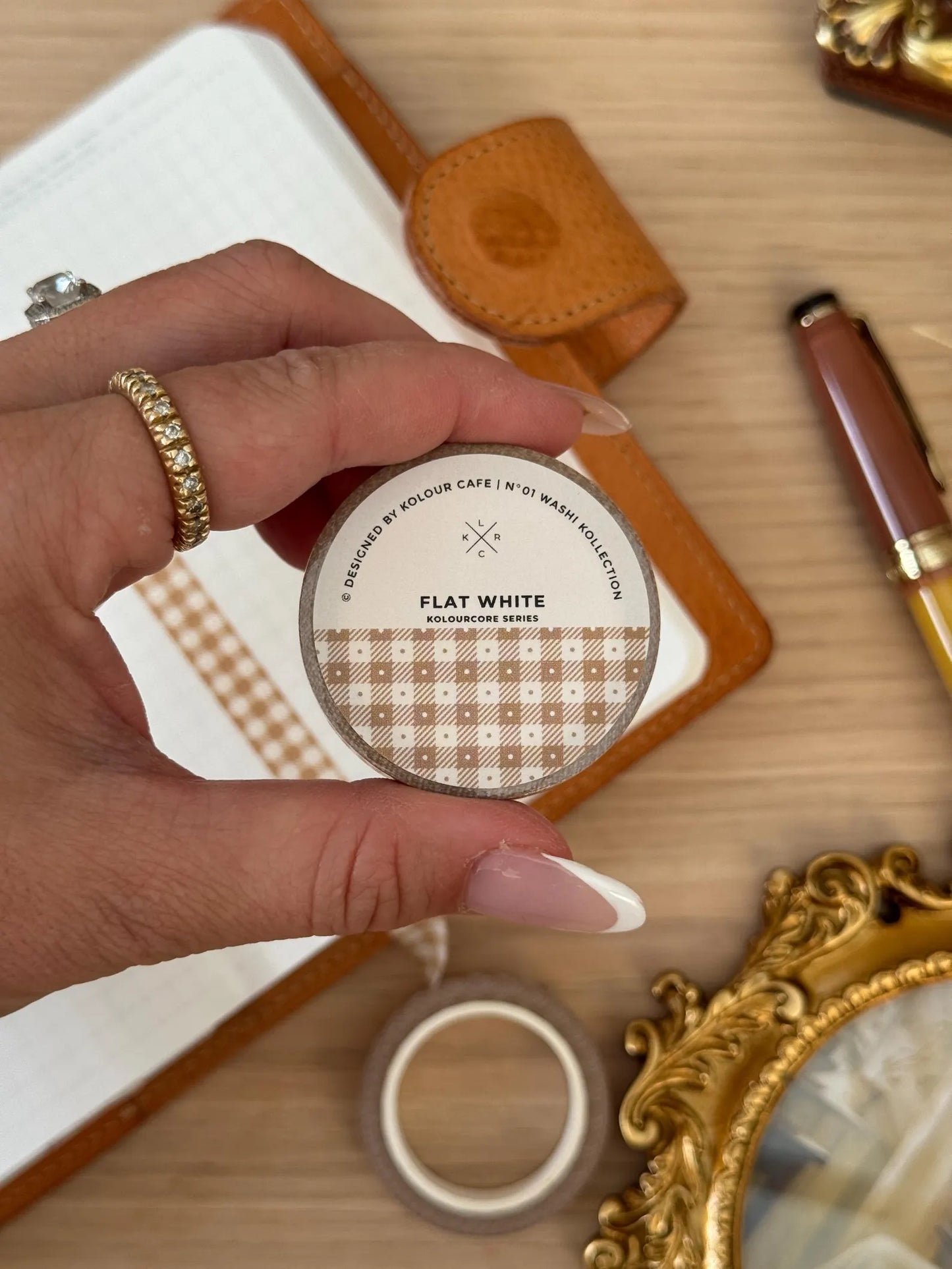 PRE-ORDER - Kolour Cafe - Washi tape slim (10 different designs)