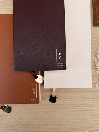 Kolourcafe - KAKU notebook - regular size (3 colors)