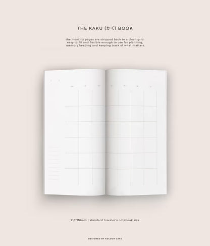 Kolourcafe - KAKU notebook - regular size (3 colors)